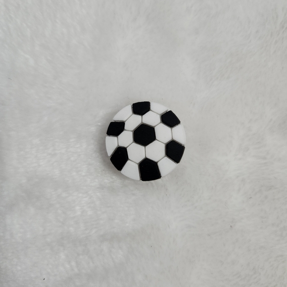 Crocs Jibbitz Sport Softball Bat Soccer Ball Net Shoe Charms Set Of 4 - Picture 3 of 6